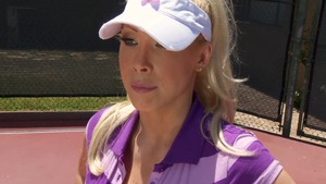 Big Tits in Sport - European Candy Manson is a busty blonde