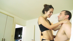 DTFSluts: Abbie Maley riding a dick