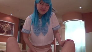 JavHD: Babe Maki Horiguchi footjob