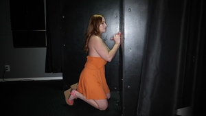 Gloryhole Secrets: Interracial Big Tit Deepthroat