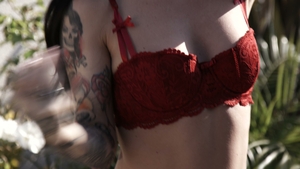 Zero Tolerance: 2. Brunette's Wet Stockings Adventure