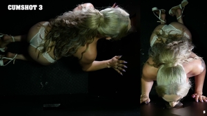 Scarlett Gets Pounded Hard Through The Wood