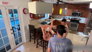 Kiki’s big tits are slapped during raw anal breeding